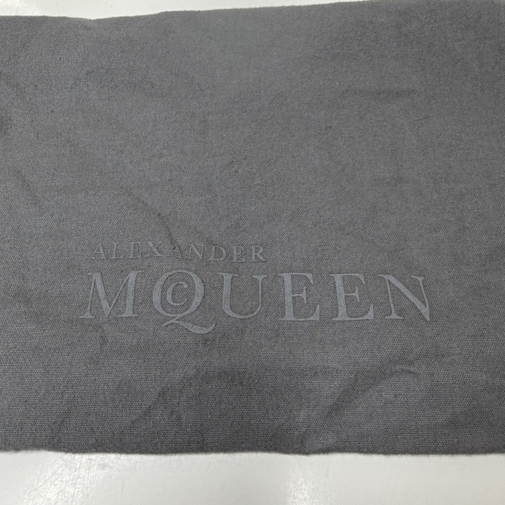 Alexander McQueen Dust Bag Unisex Grey Logo Drawstring Storage Luxury OS - Picture 3 of 5